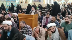 برگزاری مراسم پرشور دعای کمیل در خیمه گاه حسینی 9