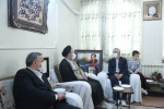 Hajj and Pilgrimage officials meeting with the family of Martyr Hamid Reza Asadollahi