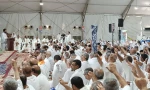 The resolution of acquittal of polytheists ceremony in Hajj 1401 