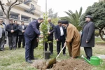 Simultaneous to Arbor Day 
Planting two saplings by the Supreme Leader's representative in Hajj and Pilgrimage affairs and chairman of the Hajj organization/donation of 1000 saplings to Hajj employees to expand the culture of tree planting
