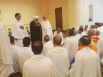 Iranian Umrah pilgrims wear Ihram