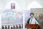 اشار حجة الإسلام نواب الي مكانة الكعبة و مركزيتها في الخطة الشاملة للحياة الإيمانية لحضرة إبراهيم (ع)