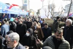 الغرفة الثقافية لبعثة سماحة القائد و منظمة الحج و الزيارة في مسيرة يوم الله 22 بهمن
