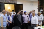 Head of Iranian Pilgrims Visited Pilgrims' Accommodation in Al Mozn Al Motalqh Hotel and Had a Cordial Conversation with Pilgrims