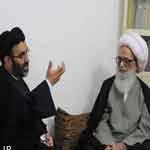 ديدار رييس سازمان حج و زيارت با سه تن از مراجع تقليد نجف/عكس