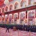 نگاهی به یکی از آیین های حرم حضرت امام حسین (ع)  + تصویری