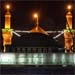پرچم عزا، بر فراز گنبد امام حسین(ع) و حضرت عباس(ع) افراشته شد
