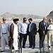 بازدید معاون امور روحانیون و مسئولین سازمان حج و زیارت از عملیات اجرای منوریل در سرزمین منی