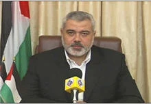 درخواست هنیه از اجلاس تهران، محاکمه جنایتکاران صهیونیست