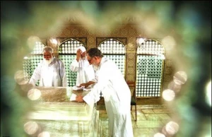آئین غبارروبی مضجع منور حضرت رضا(ع) برگزار شد