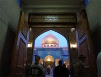 گزارش تصویری از حرم بانوی شام حضرت زینب کبری (س)