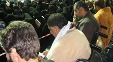 گزارش تصويری:برگزاری دعای كميل زائران ايرانی در مكه مكرمه و مدينه منوره