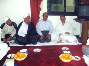 وزیر علوم در جمع دانشجویان عمره دانشجویی در مدینه منوره