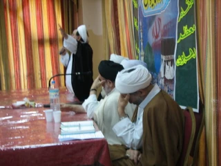 نشست مشترک روحانیون کاروان ها درمدینه