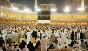 شب گذشته مسجدالحرام