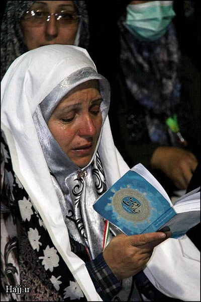 آخرين وداع زائران ايراني در بين الحرمين مدينه