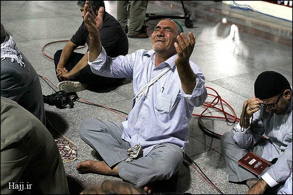 آخرين وداع زائران ايراني در بين الحرمين مدينه