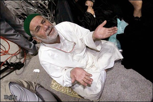 آخرين وداع زائران ايراني در بين الحرمين مدينه