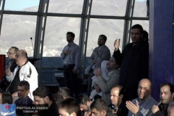 تصاوير : زيارت عاشورا در آسمان تهران