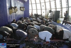 تصاوير : زيارت عاشورا در آسمان تهران
