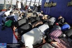 تصاوير : زيارت عاشورا در آسمان تهران