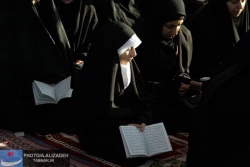تصاوير : زيارت عاشورا در آسمان تهران