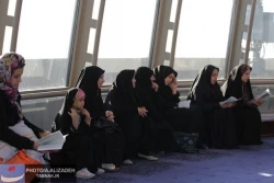تصاوير : زيارت عاشورا در آسمان تهران
