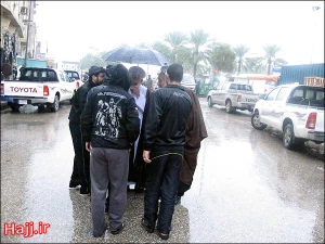 گزارش تصویری   کربلا در یک روز به شدت بارانی