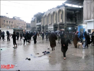 گزارش تصويري / كربلا در يك روز به شدت باراني