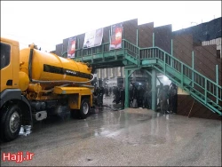 گزارش تصويري / كربلا در يك روز به شدت باراني