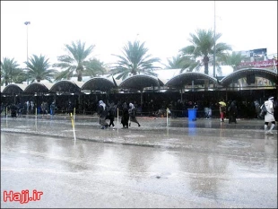 گزارش تصويري / كربلا در يك روز به شدت باراني