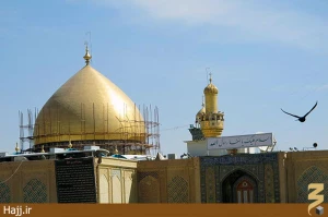 گنبد طلایی حضرت امیر و طرح توسعه حرم علوی   عکس