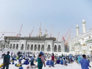 گزارش خبری تصویری از روند توسعه مسجدالحرام
