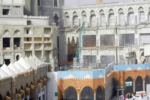 گزارش خبري تصويري از روند توسعه مسجدالحرام