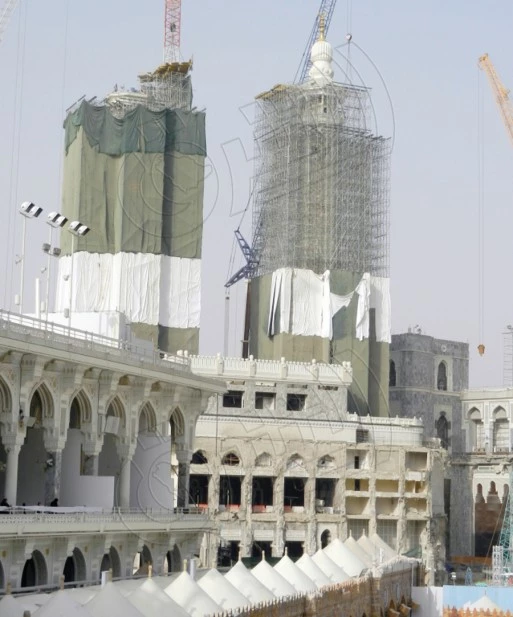 گزارش خبري تصويري از روند توسعه مسجدالحرام