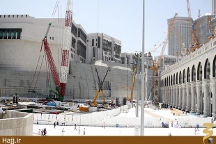 صحن بيروني مسجدالحرام در قسمت مسعي
