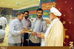 مراسم ترحيم حاج غلامحسين رضايي برگزار شد