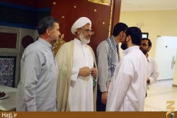 مراسم ترحيم حاج غلامحسين رضايي برگزار شد