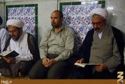 مراسم ترحيم حاج غلامحسين رضايي برگزار شد
