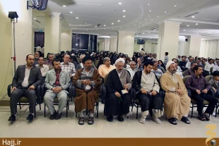 استقبال پرشور زائران بيت‌الله الحرام از مراسم پرفيض دعاي كميل و ندبه 