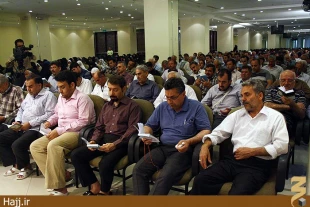استقبال پرشور زائران بيت‌الله الحرام از مراسم پرفيض دعاي كميل و ندبه 