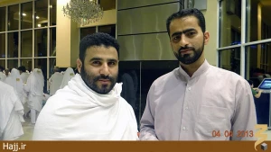 میرداماد در لباس سپید عکس