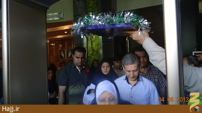 لحظه‌اي كه براي زائران سخت است/ عكس