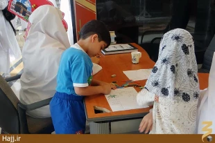 نقاشي هاي كودكانه و يادگاري از مكه
