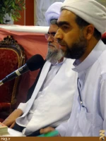 نشست دانش‌آموزان عمره‌گزار شيعه و سني در مدينه