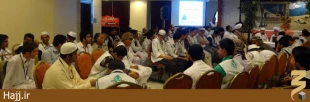 هم‌انديشي دانش‌آموزان عمره‌گزار شيعه و سني در مدينه
