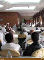عمره‌گزاران خوافي در مدينه