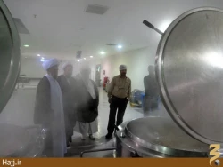 بازديد مسوول بعثه مدينه از آشپزخانه الدخيل