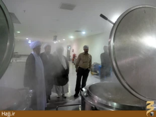 بازديد مسوول بعثه مدينه از آشپزخانه الدخيل