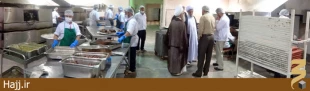 بازديد مسوول بعثه مدينه از آشپزخانه الدخيل